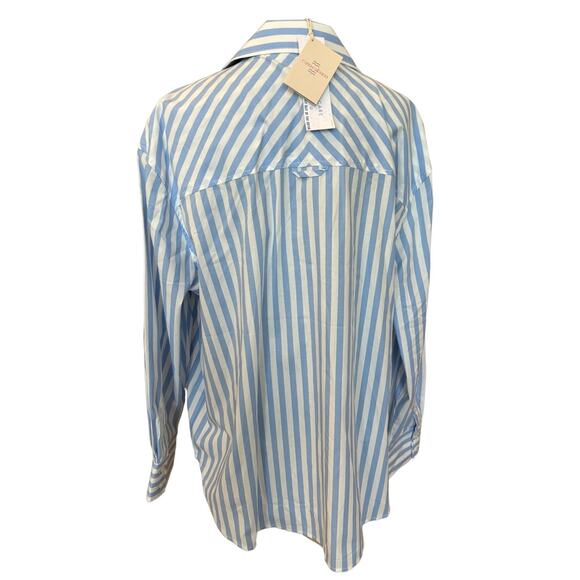 New ~ CASA CABANA ~  Bethany Short Stripe Shirt Size XXL - Picture 4 of 9